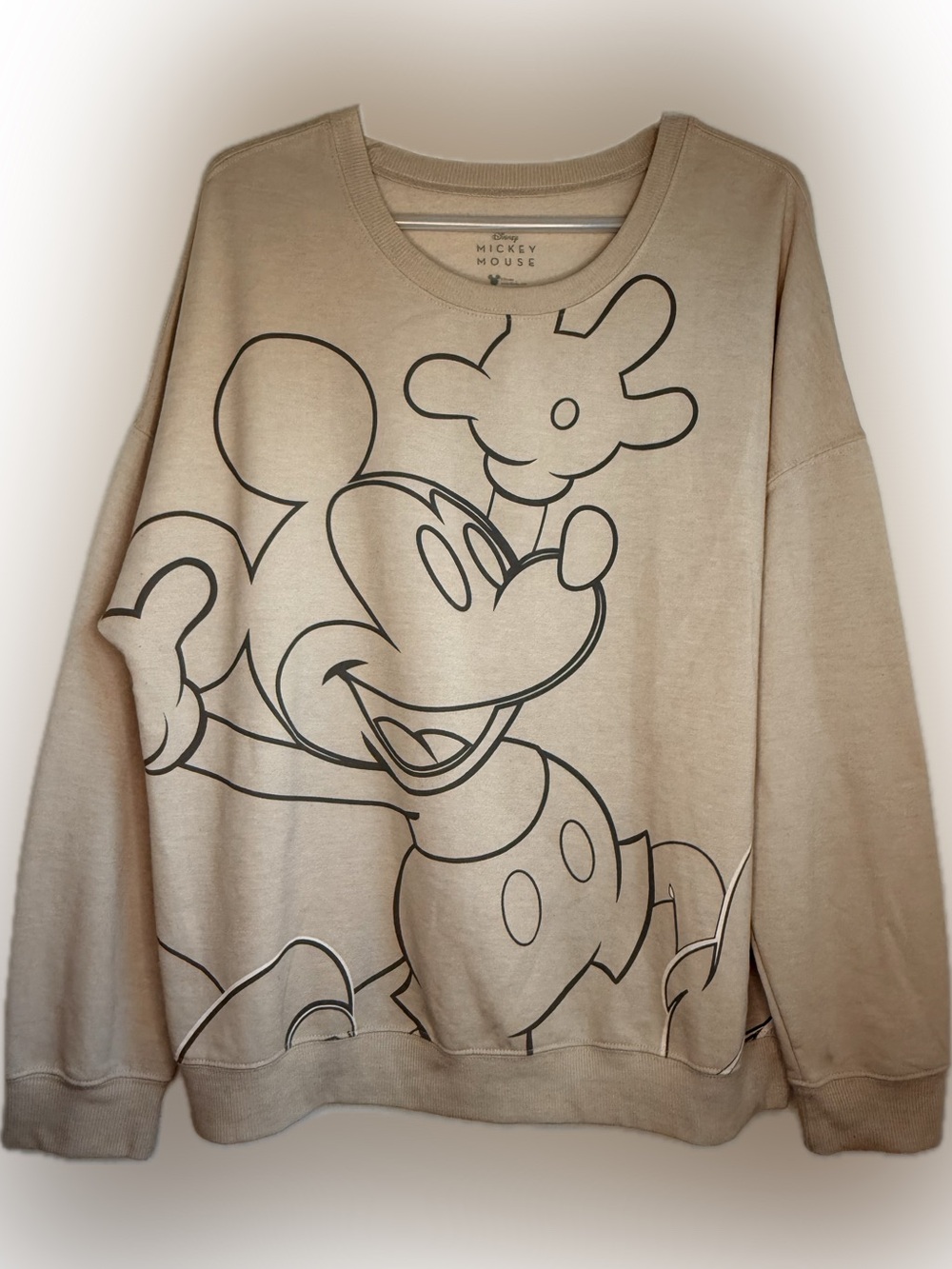 Disney Mickey Mouse Women's Crewneck Sweatshirt Size XL